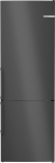 Bosch  NoFrost  440 L  augstums 203 cm  melna - Ledusskapis | KGN49VXCT | 4242005348428