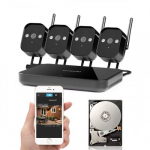 Kamera IP Zmodo ZMODO 720P Wifi Mini NVR+4xIP CAM+1TB HDD | UMNP10069 | 889490007467