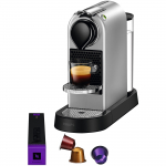 Kaffeemaschine Nespresso CitiZ von Krups Silber | XN741B | 3016661155291