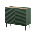 2D chest of drawers ONDA 98x45xH85 green | ONDA 301432 | 5903815009303