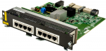 L&uuml;liti HPE Aruba Networking CX 5420 8p Smart Rate 1G/2.5G/5G/10G Class8 PoE moodul - hallatav L3 l&uuml;liti - 8 x 1/2.5/5/10GBase-T (PoE++) - &otilde;huvool eest taha - pistikmoodul - PoE Class 8 | S0U65A | 0190017650739