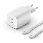 Laadija Belkin BELKIN 65W DUAL USB C GAN | WCH013VF2MWH-B6 | 0745883844678