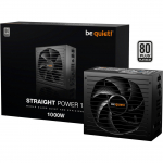 Be quiet Straight Power 12 Platinum 1000W ATX 3.1 (Black, 1x 12-Pin High Power GPU, 4x PCIe, Kabel-Management , 1000 Watt) | BN338 | 4260052189436