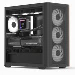 AeroCool Geh Mini D301A-G-BK-V2 (B/Wood/Micro-ATX) | ACCS-MA03043.11 | 4711099479764