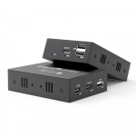 KVM HDMI/USB pikendusadapter 1080p60Hz kuni 100m Kat6 kaabliga | IDATA HDMI-KVM4 | 8059018369588