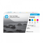 Toner Samsung CLT-P406C Zestaw CMYK Oryginał  (SU375A) | SU375A | 0191628445851