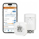 Eve Thermo Raumkomfort-Set f&uuml;r Apple Home: 1 Eve Thermo + 1 Eve Thermo Control | 10BEY1701-1 | 4260195392618