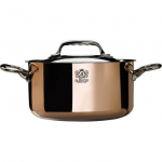 De Buyer Prima Matera Saucepot copper/steel 24 cm induction | DB6242-24 | 3011246242243