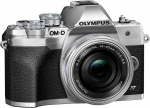 Aparat Olympus OM-D E-M10 Mark IV Silver + 14-42 mm f/3.5-5.6 (V207132SE000) | V207132SE000 | 4545350053321