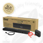 Club3D USB-C dokstacija 12v1, 2xHDMI, 1xDP, 2xUSB-C, 3xUSB, 1xRJ45, 1x3.5mm, Black | CSV-2541 | 8719214473525