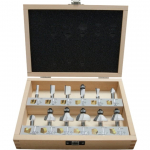 Makita Fr&auml;ser-Set D-53556, 12-teilig (8mm Schaft) | D-53556 | 0088381449922