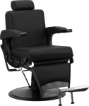 Activeshop Gabbiano fotel barberski Continental Black | 5906717459665 | 5906717459665