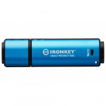 Kingston Ironkey Vault Privacy 50C/16 GB/USB 3.2/USB-C/Blue | 2055162724 | 740617330298