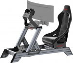 RES-TECH Smart Cockpit + GT Seat Bundle - Black | GAZU-1164 | 8055176410728