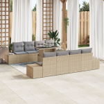 vidaXL Aiam&ouml;&ouml;bli komplekt 7-osaline Beige, Grey pol&uuml;prop&uuml;leen, pol&uuml;ester | 3357883 | 8721288380869