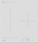 MPM-45-IM-16/W sisseehitatud induktsioonpliidiplaat, valge | MPM-45-IM-16/W | 5903151090768