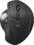 Logitech MX Ergo S Grafit - Kabellose Komfort-Trackball-Maus mit Silent-Klick + Logi Bolt Adapter | 910-007260 | 5099206124547