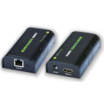 Extender/splitter HDMI po skrętce Cat.5e/6/6a/7 do 120m, over IP, Black | 306004 | 8057685306004