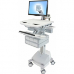 Ergotron StyleView ratastel kapp LDC k&auml;e ja 6 sahtliga SLA toitega (SV44-1261-2) | SV44-1261-2 | 0698833043990