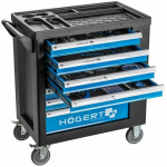 T&ouml;&ouml;riistak&auml;ru OWA Armor HOGERT WORKSHOP TROLLEY + 544-osaline t&ouml;&ouml;riistakomplekt | HT7G050 | 5902801373336