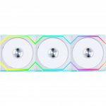 Ventilaator Lian Li UNI FAN SL juhtmevaba 120 p&ouml;&ouml;ratud labadega 3-pakk White (12RSL1W3W) | 12RSL1W3W | 840353047501