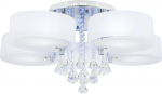 Laelamp Mdeco LAMPA ELMDRS8006/5 8C MDECO metallist valgusti puldiga crystal glamour chrome white | 5902021246960 | 5902021246960