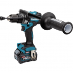 Makita Akku-Schlagbohrschrauber HP001GD201 XGT, 40Volt (blau/Black, 2x Li-Ion XGT Akku 2,5Ah, MAKPAC) | HP001GD201 | 0088381894067