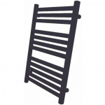 Grzejnik łazienkowy Hydroland GRZEJNIK ŁAZIENKOWY KUMIKO 950X440 CZARNY MAT 366W // GRŁ-G/K-950X440-CZ | 5904838123144 | 5904838123144