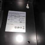 Siemens LC85KDK60 iQ100 Wandesse 80 cm Klarglas Black bedruckt | LC85KDK60 | 4242003936597