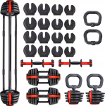 HMS Hanteles SGR18 Pro komplekts čuguna 2 x 18 kg | 5907695553574 | 5907695553574