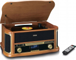 Gramofon Lenco TCD-2571 Gramofon Obudowa drewniana USB Kaseta DAB+ Drewno | A005540 | 8711902082910