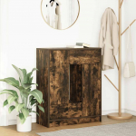 vidaXL Komoda z szufladami i drzwiami, przydymiony dąb, 73x31x90 cm | 861854 | 8721158707734