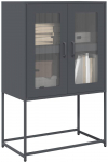 vidaXL Komoda wysoka Antracyt 68x39x107 cm Stal | 853376 VidaXL | 8721158372109