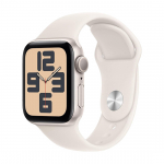 Apple Watch SE GPS 40mm Alu Polarstern Sportarmband Polarstern - S/M | MXEF3QF/A | 195949643149