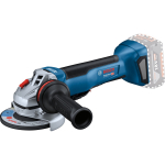 Akutrell Bosch nurklihvija GWS 18V-10 P Professional solo, 125mm (blue/black, ilma akuta ja laadijata) | 06019J4100 | 4059952634463
