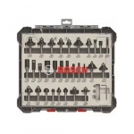 Bosch Powertools Fr&auml;ser-Set, 30-teilig (8mm-Schaft) | 2607017475 | 3165140958066