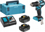 Wiertarko-wkrętarka Makita DDF487RTJ 18 V 2 x akumulator 5 Ah | DDF487RTJ | 088381736619