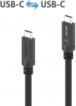 USB-kaabel StarTech PureLink PI6600-030 USB4 Gen 2x2 3 m USB C 20 Gbit/s 100 W Black | PI6600-030 | 4251364751121