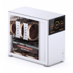 Jonsbo D41 Screen ATX Case, Tempered Glass - white | GEJB-114 | 6970620552583
