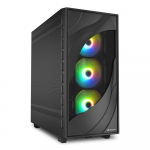 Sharkoon Geh&auml;use Rebel C80M  RGB    ATX       1xMetall schwa | 4044951041145 | 4044951041145