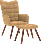 Tugitool jalatoega, Brown, sametkattega | 4016829 | 8721158362544