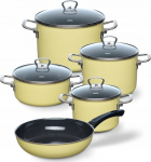 Riess - Zestaw garnk&oacute;w 5cz. Lemon | R-0558-002 | 9003064002073