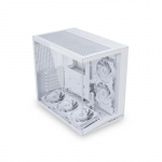 Lian Li O11 Dynamic Mini V2 Flow PC-Geh&auml;use, Mini-Geh&auml;use, ATX, Tempered Glass - inklusive 5x 120-mm-L&uuml;fter, wei&szlig; | O11DMIV2FW | 4718466019868