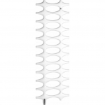 Vannitoa radiaator Kermi dekoratiivne radiaator Ideos-V k&otilde;rgus 1133x35x508mm QN383, White | IDV101200502LXK | 4037486205489