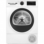 Suszarka do ubrań Bosch Dryer Machine with Heat Pump | WQG2450ISN | Energy efficiency class A++ | Front loading | 9 kg | LCD | Depth 61.3 cm | White | WQG2450ISN | 4242005473571