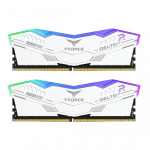 RAM TeamGroup T-Force Delta DIMM 32GB Dual-Kit DDR5-6000 CL30 - RGB White | FF8D532G6000HC30DC01 | 765441868267