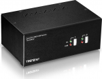 TRENDnet KVM Switch 2-Port DVI USB mit Audio USB 2.0 Hub | TK-232DV | 0710931170146