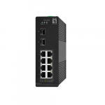 LevelOne Industr.PoE+Switch  8xGE PoE/2xSFP  110W Hilbert SL | IGS-2110P | 4015867236215