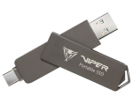 Dysk zewnętrzny SSD Patriot PVP30 Duo Compact 1TB Black (PVP301TB28UDG) | PVP301TB28UDG | 4711378420043