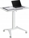 Maclean mobiilne lauaarvuti laud valge pneumaatiline k&otilde;rguse reguleerimine 80x52cm 8kg max 109cm k&otilde;rgus MC-453W | MC-453W | 5902211129721